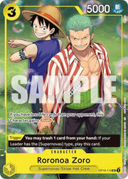 One Piece - Roronoa Zoro (Learn Together Deck Set - Set Sail Event) - One Piece Promotion Cards (OP - PR) by TCGDON on MYNTED