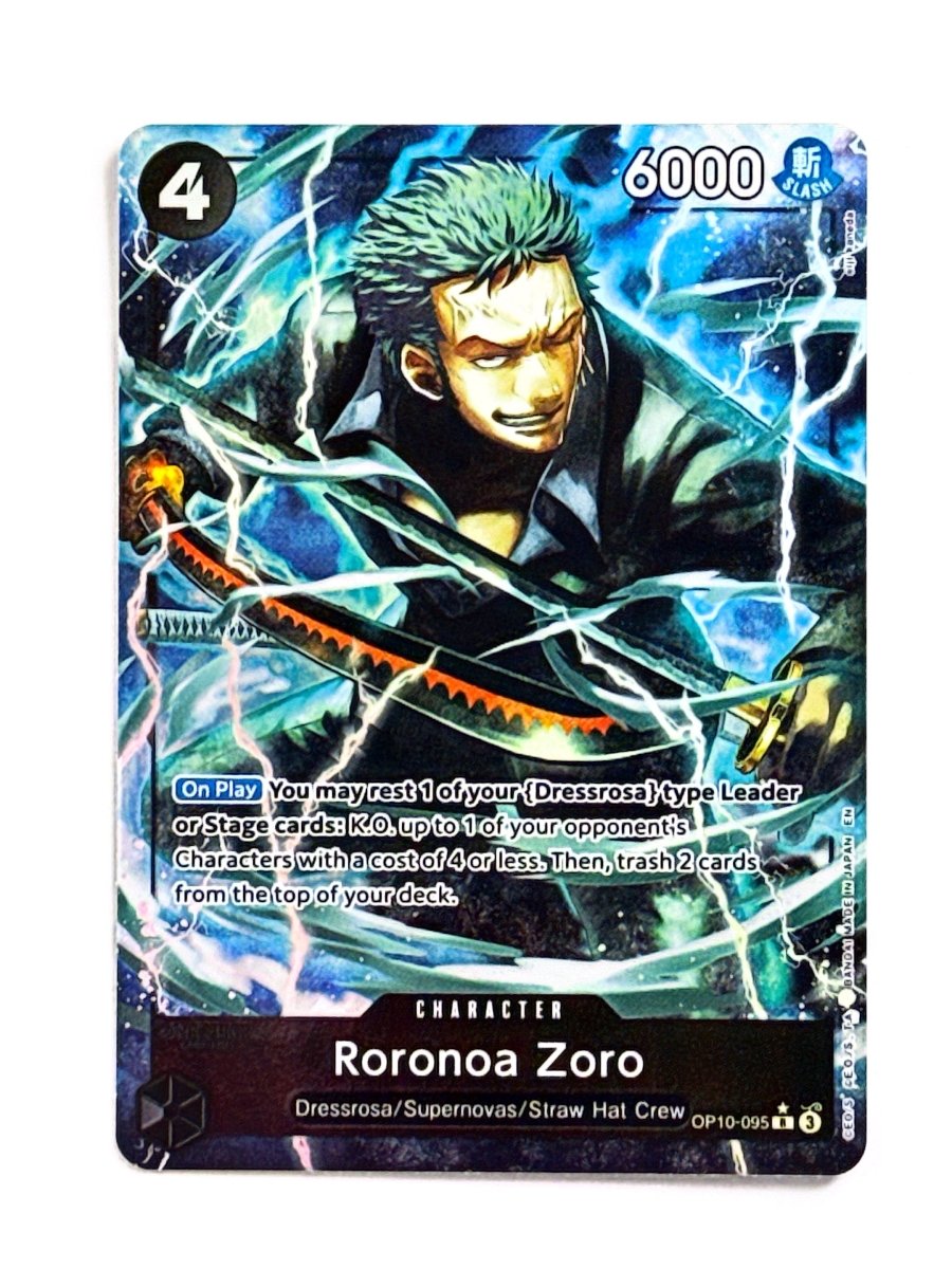 One Piece - Roronoa Zoro - OP10 - 095 (Alternate Art) - Premium Booster - The Best - Vol. 2 (PRB - 02) by TCGDON on MYNTED