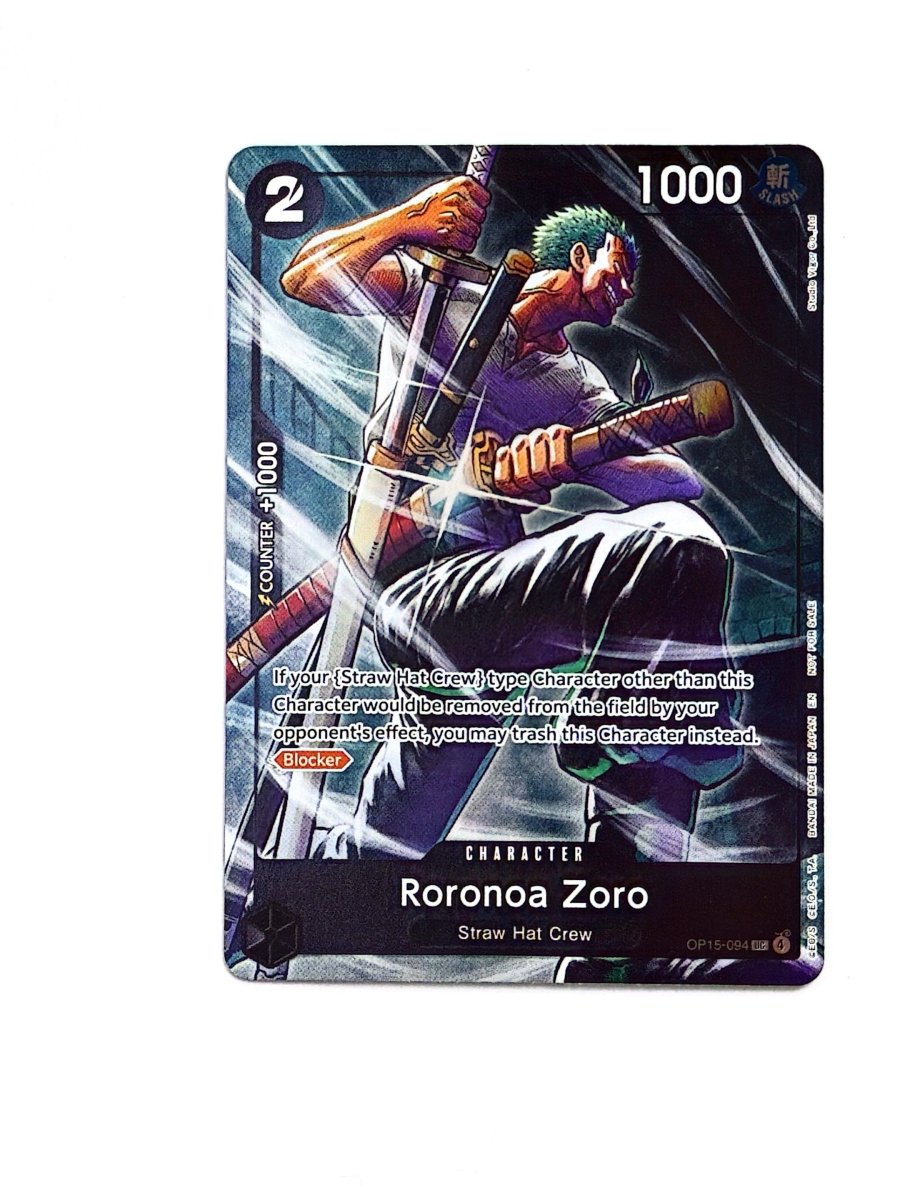 One Piece - Roronoa Zoro (OP15 - 094) (Dash Pack) (Foiled) - Adventure on Kami's Island (OP15 - EB04) by TCGDON on MYNTED