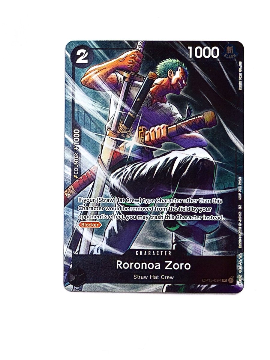 One Piece - Roronoa Zoro (OP15 - 094) (Dash Pack) (Foiled) - Adventure on Kami's Island (OP15 - EB04) by TCGDON on MYNTED