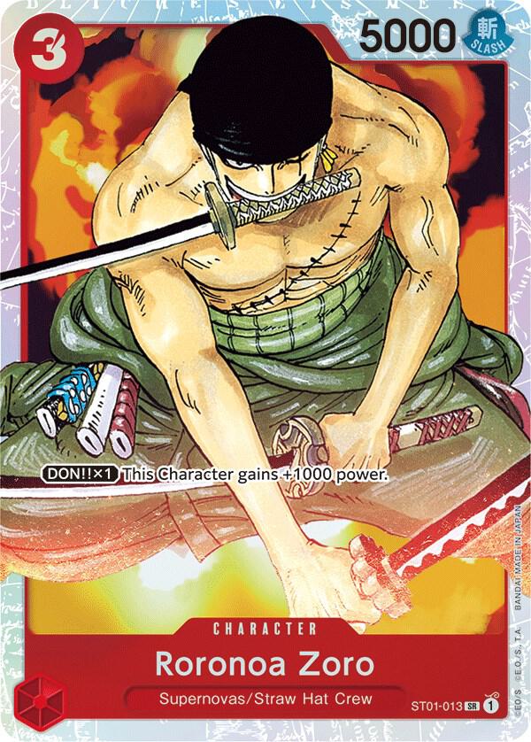 One Piece - Roronoa Zoro - Starter Deck 1: Straw Hat Crew (ST - 01) by TCGDON on MYNTED