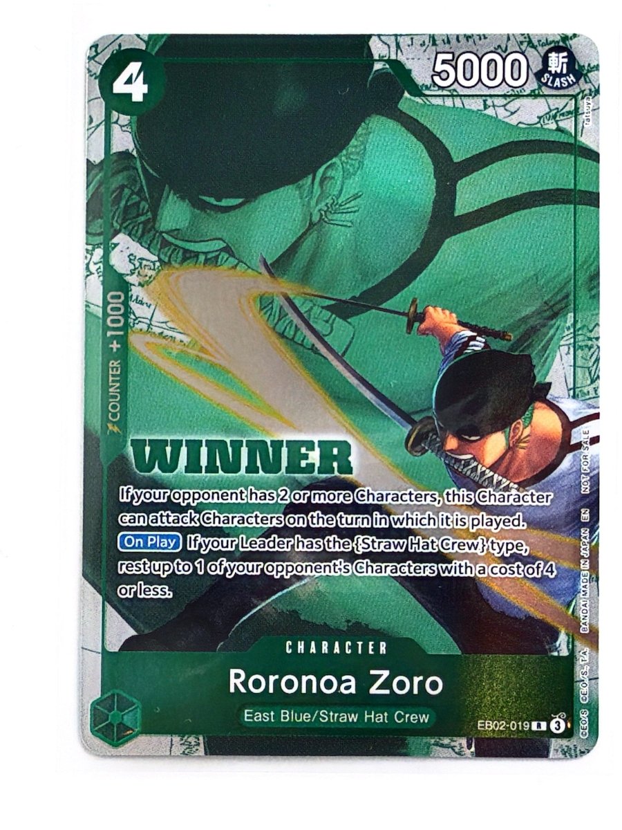 One Piece - Roronoa Zoro (Winner Pack 2025 Vol. 3) - One Piece Promotion Cards (OP - PR) by TCGDON on MYNTED