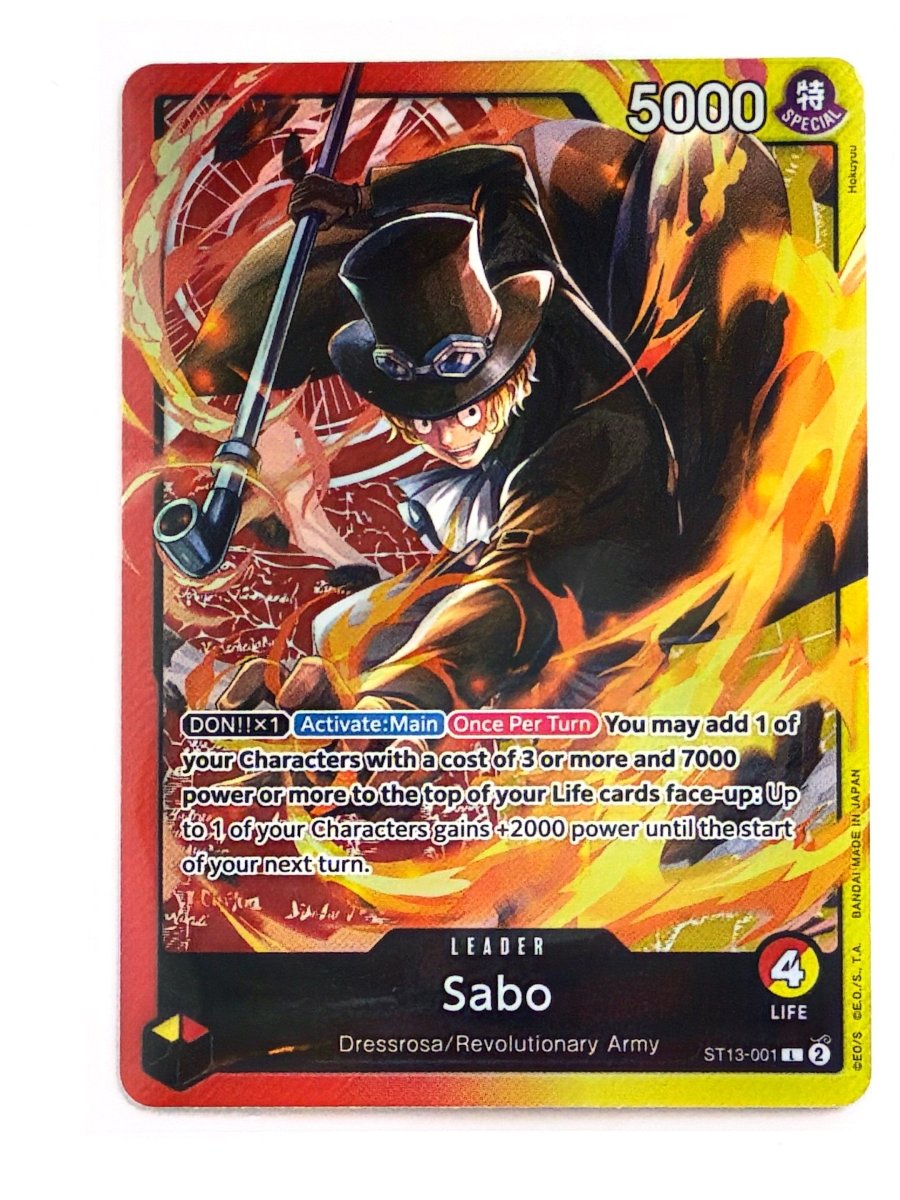 One Piece - Sabo (001) - Ultra Deck: The Three Brothers (ST - 13) by TCGDON on MYNTED