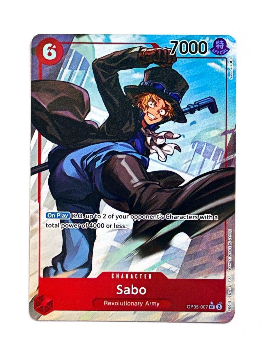 One Piece - Sabo (007) (Alternate Art) - Awakening of the New Era (OP05) by TCGDON on MYNTED