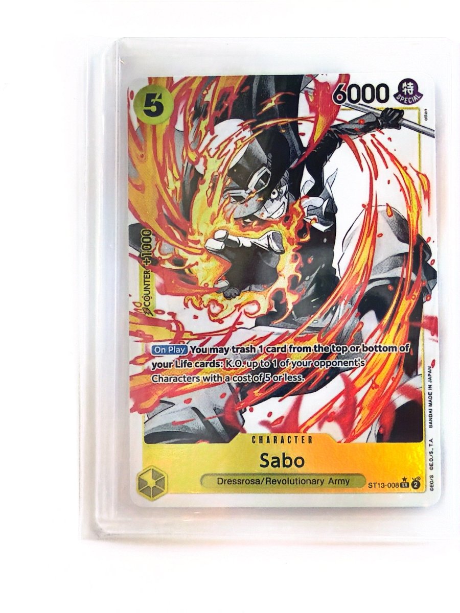 One Piece - Sabo (008) (Parallel) - Ultra Deck: The Three Brothers (ST - 13) by TCGDON on MYNTED