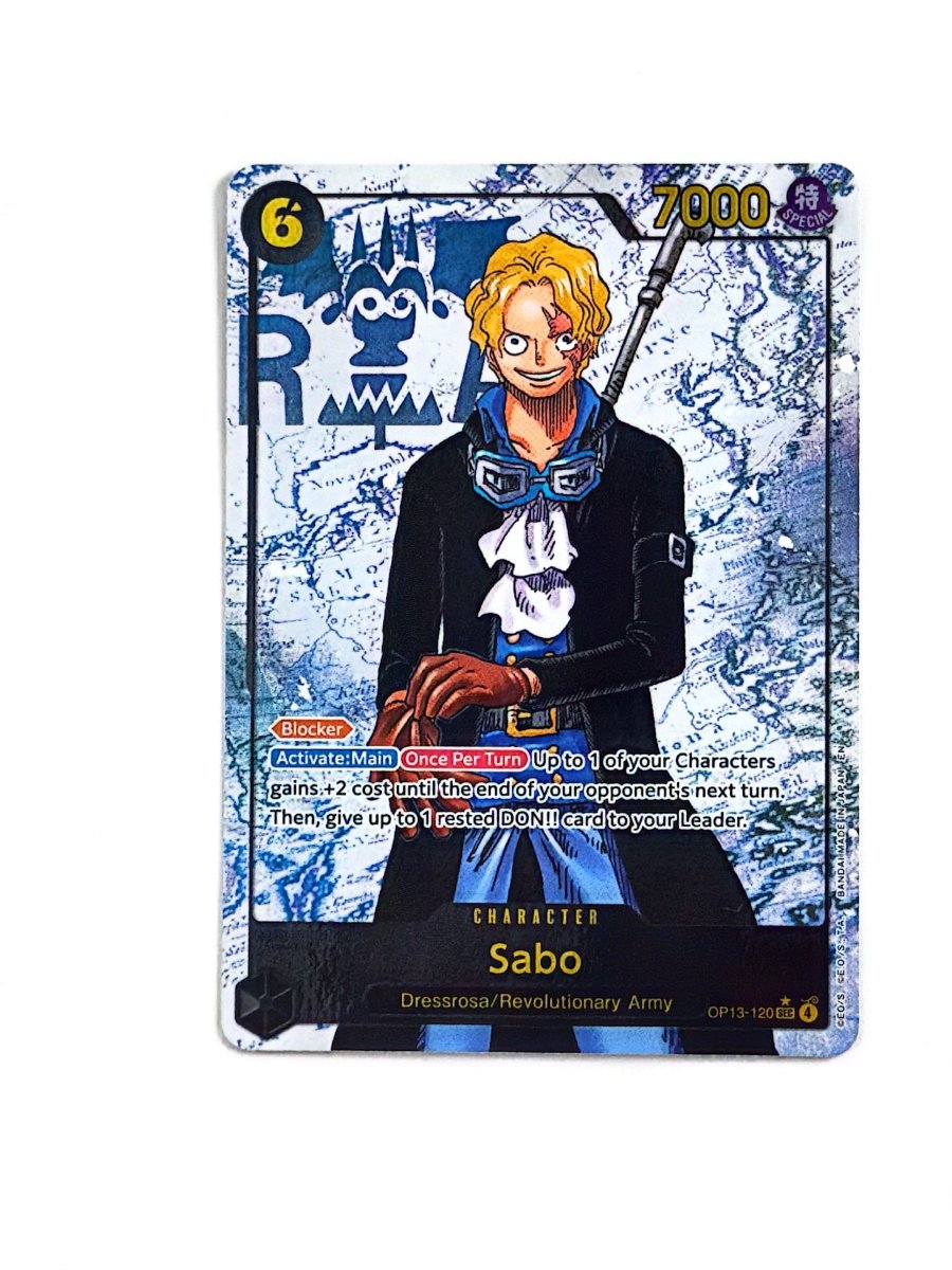 One Piece - Sabo (120) (Parallel) - Carrying On His Will (OP13) by TCGDON on MYNTED