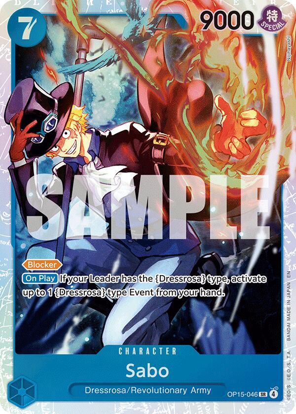 One Piece - Sabo - Adventure on Kami's Island (OP15-EB04) by TCGDON on MYNTED
