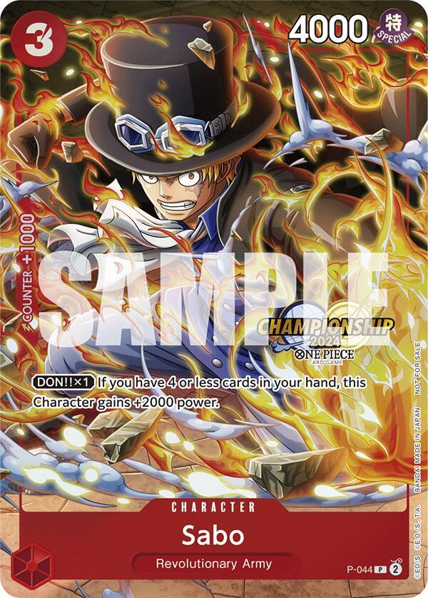One Piece - Sabo (CS 2024 Event Pack) - One Piece Promotion Cards (OP - PR) by TCGDON on MYNTED