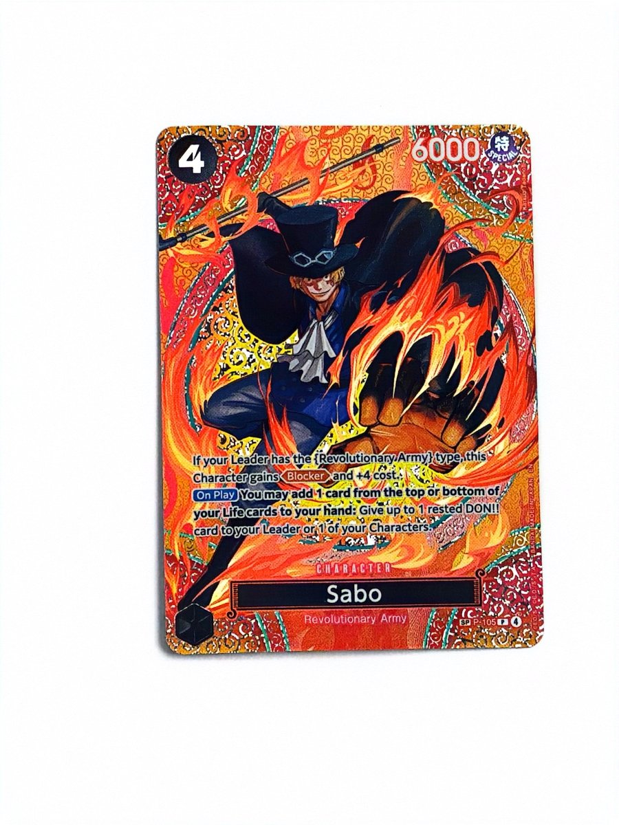 One Piece - Sabo (P-105) (SP) - Adventure on Kami's Island (OP15-EB04) by TCGDON on MYNTED
