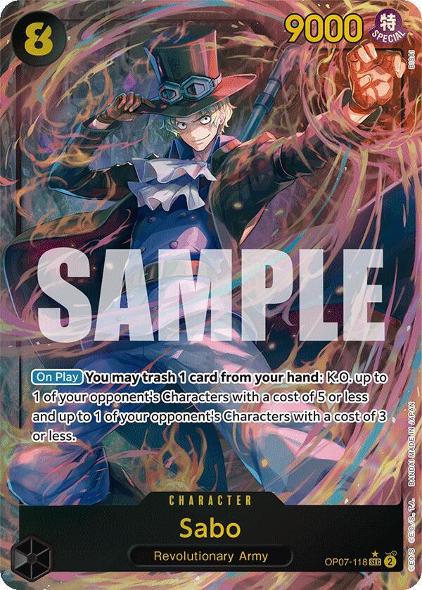 One Piece - Sabo (Parallel) - 500 Years in the Future (OP07) by TCGDON on MYNTED