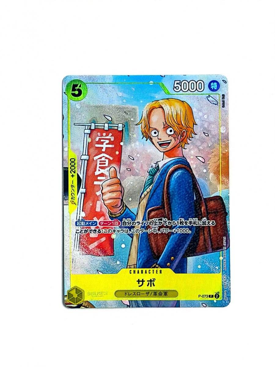 One Piece - Sabo - Saiko Jump - The Strongest Three Brothers Promo Set - P-073 by TCGDON on MYNTED