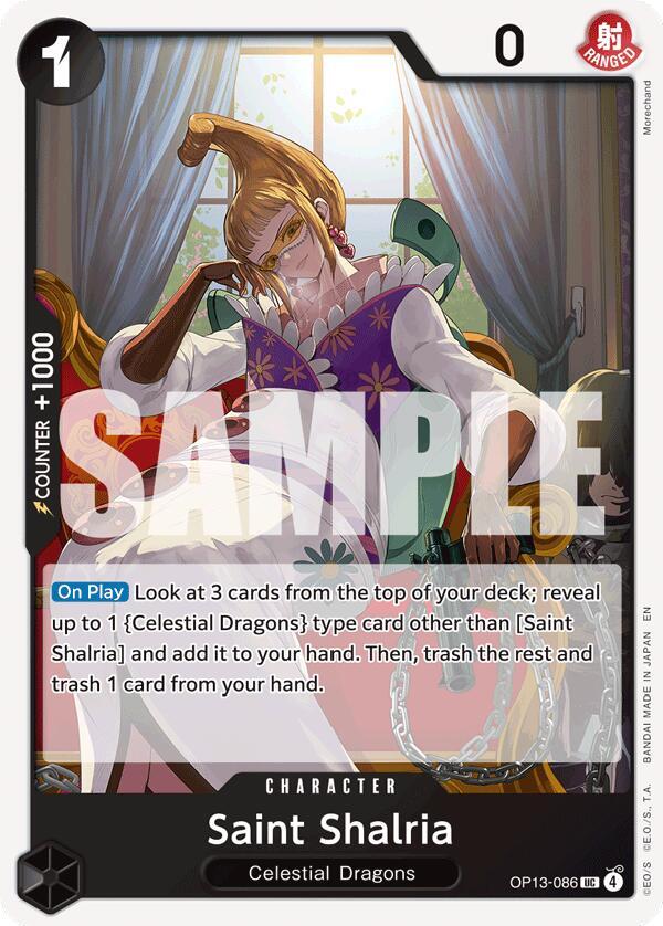 One Piece - Saint Shalria - Carrying On His Will (OP13) by TCGDON on MYNTED