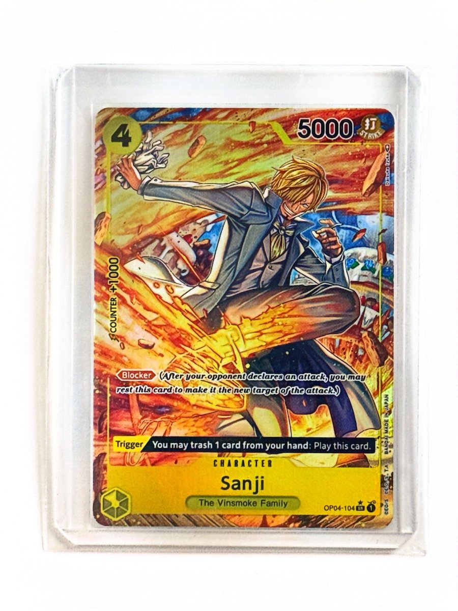 One Piece - Sanji (104) (Alternate Art) - Kingdoms of Intrigue (OP04) by TCGDON on MYNTED