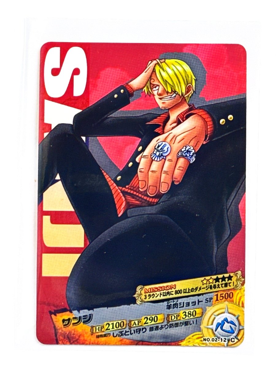 One Piece - Sanji - AR Carddass Part 2 (2011) - NO.02 - 12 by TCGDON on MYNTED