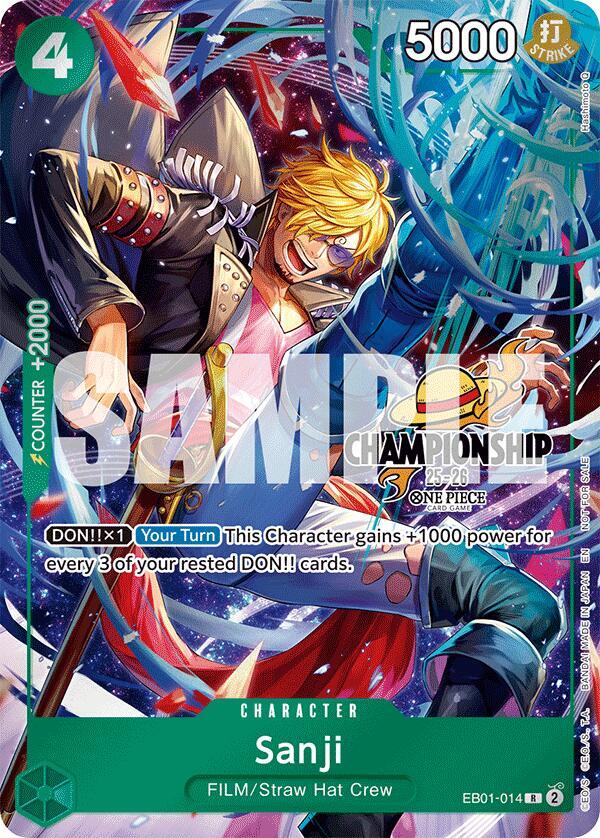 One Piece - Sanji (CS 25 - 26 Celebration Pack) - One Piece Promotion Cards (OP - PR) by TCGDON on MYNTED