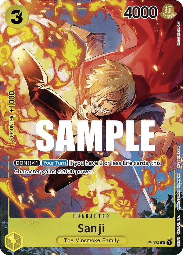 One Piece - Sanji (Event Pack Vol. 2) - One Piece Promotion Cards (OP - PR) by TCGDON on MYNTED