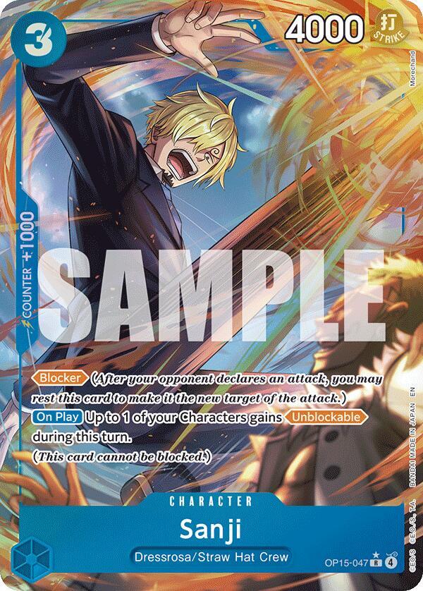 One Piece - Sanji (OP15-047) (Alternate Art) - Adventure on Kami's Island (OP15-EB04) by TCGDON on MYNTED