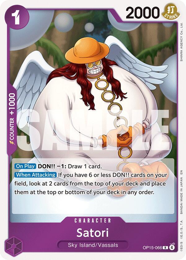 One Piece - Satori - Adventure on Kami's Island (OP15 - EB04) by TCGDON on MYNTED