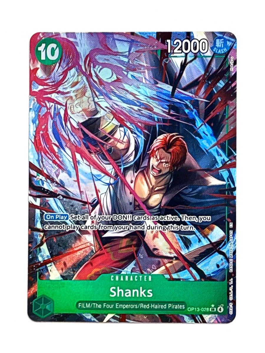 One Piece - Shanks (028) (Alternate Art) - Carrying On His Will (OP13) by TCGDON on MYNTED