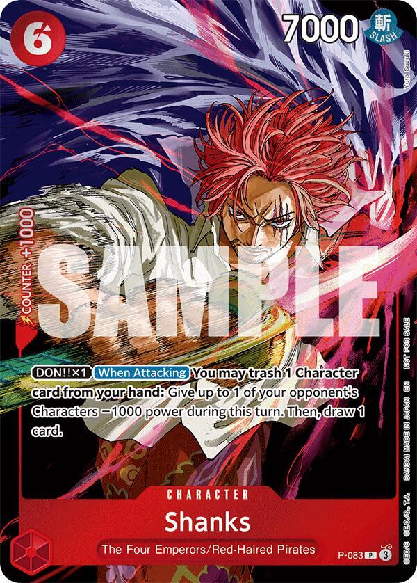 One Piece - Shanks (Event Pack Vol. 6) - One Piece Promotion Cards (OP - PR) by TCGDON on MYNTED