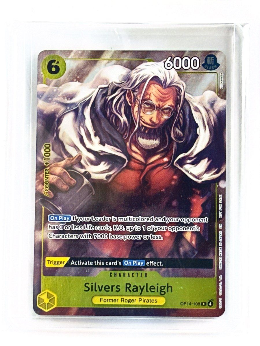 One Piece - Silvers Rayleigh (Dash Pack) - The Azure Sea's Seven (OP14) by TCGDON on MYNTED