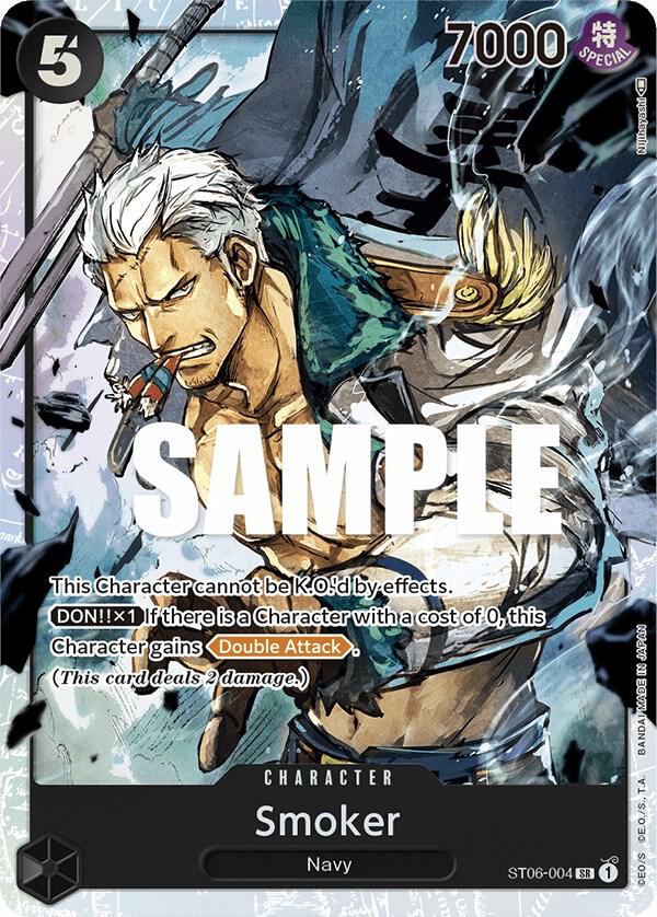 One Piece - Smoker - Starter Deck 6: Absolute Justice (ST - 06) by TCGDON on MYNTED
