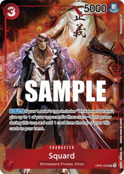 One Piece - Squard (Box Topper) - Paramount War (OP02) by TCGDON on MYNTED