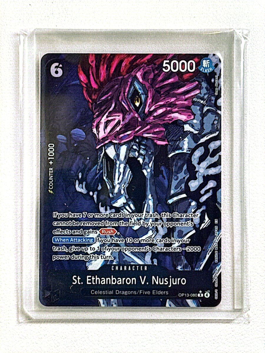 One Piece - St. Ethanbaron V. Nusjuro (Alternate Art) - Carrying On His Will (OP13) by TCGDON on MYNTED