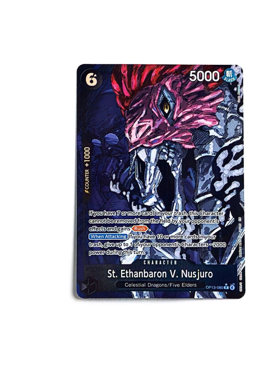 One Piece - St. Ethanbaron V. Nusjuro (Alternate Art) - Carrying On His Will (OP13) by TCGDON on MYNTED