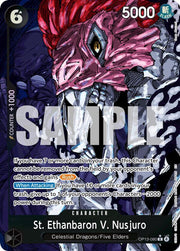 One Piece - St. Ethanbaron V. Nusjuro (Alternate Art) - Carrying On His Will (OP13) by TCGDON on MYNTED