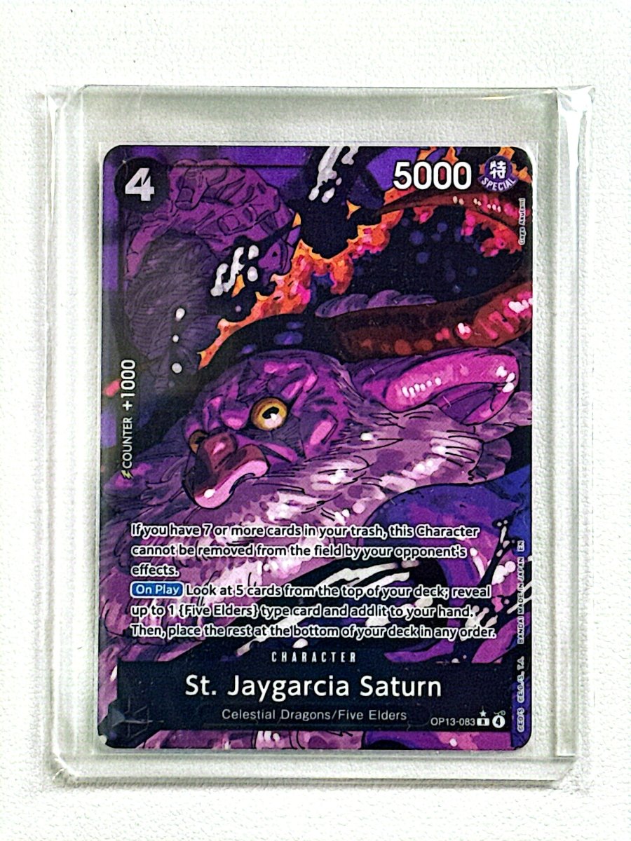 One Piece - St. Jaygarcia Saturn (Alternate Art) - Carrying On His Will (OP13) by TCGDON on MYNTED