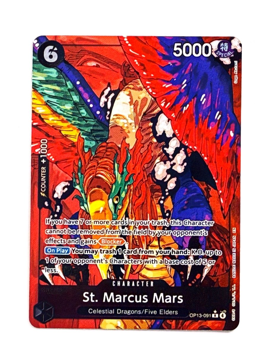One Piece - St. Marcus Mars (Alternate Art) - Carrying On His Will (OP13) by TCGDON on MYNTED