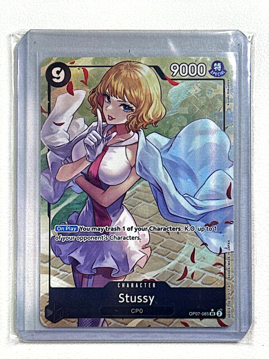 One Piece Stussy (Parallel) - 500 Years in the Future (OP07) by TCGDON on MYNTED