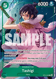One Piece - Tashigi (Dash Pack) - The Azure Sea's Seven (OP14) by TCGDON on MYNTED