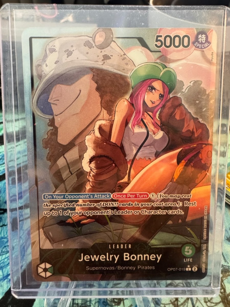 One Piece TCG ENGLISH OP07-019 ALT ART Jewelry Bonney (LEADER) by Desert Pirates on MYNTED