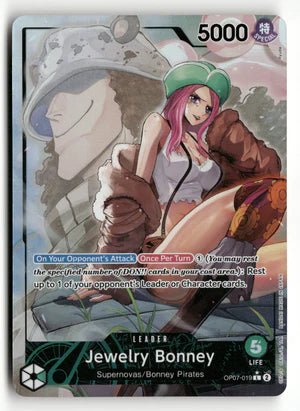 One Piece TCG ENGLISH OP07-019 ALT ART Jewelry Bonney (LEADER) by Desert Pirates on MYNTED