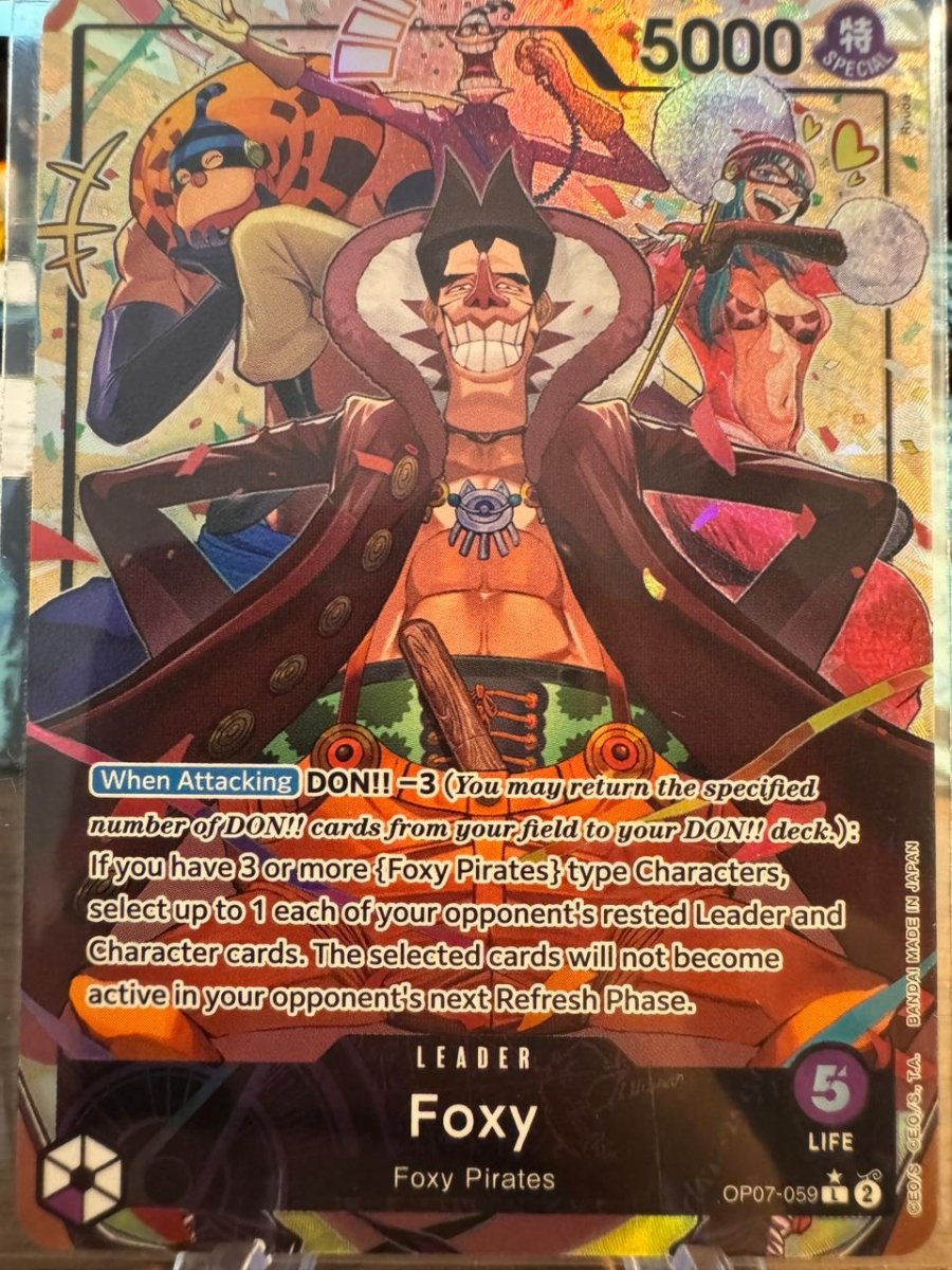 One Piece TCG FOXY OP07 - 059 L - ENG ENG ENG ENGLISH by Desert Pirates on MYNTED