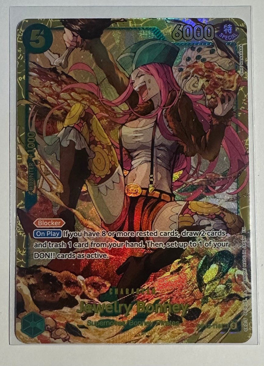 One Piece TCG Jewelry Bonney OP12 - 118 SEC - Legacy Of The Master by Coolectibles on MYNTED
