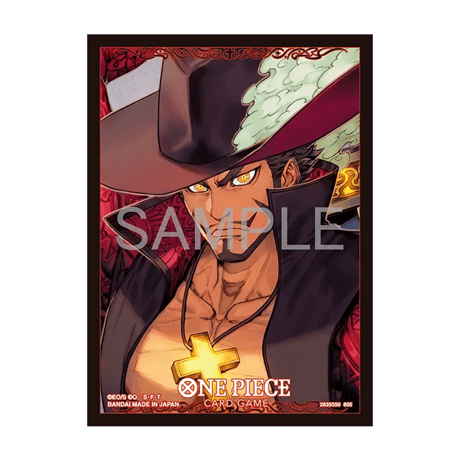 One Piece TCG: OFFICIAL CARD SLEEVES Dracule Mihawk by FunDemons on MYNTED