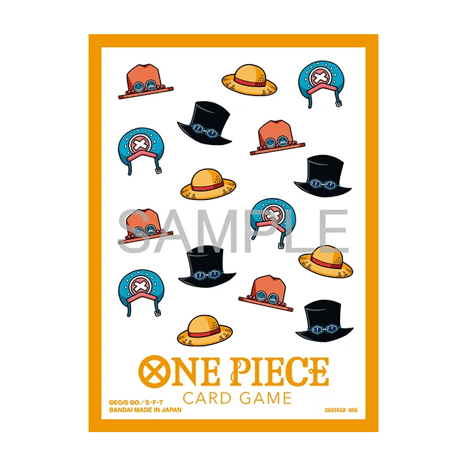 One Piece TCG: OFFICIAL CARD SLEEVES Hat Patterns by FunDemons on MYNTED
