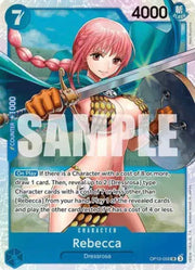 One Piece TCG: Rebecca SR OP10-058 by FunDemons on MYNTED