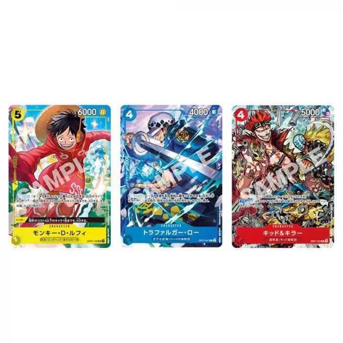 One Piece - The 3 Captains Cards Set 2024 (Japanese) For Asia by TCGDON on MYNTED