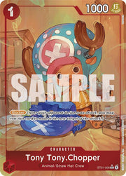 One Piece - Tony Tony.Chopper (ST01 - 006) (Alternate Art) - Premium Booster - The Best - (PRB - 01) by TCGDON on MYNTED