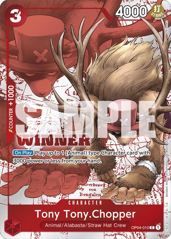 One Piece - Tony Tony.Chopper (Winner Pack 2024 Oct. - Dec.) - One Piece Promotion Cards (OP - PR) by TCGDON on MYNTED