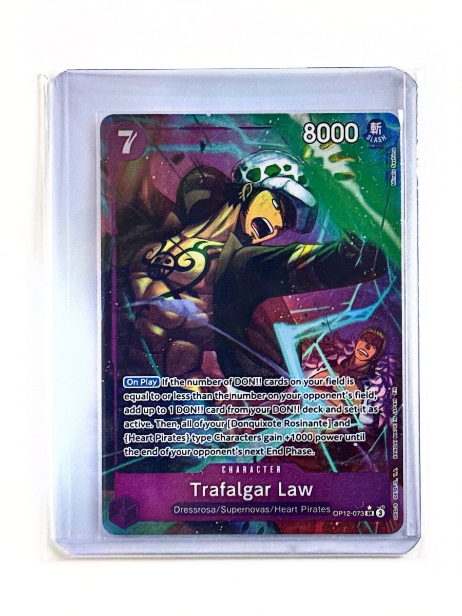 One Piece - Trafalgar Law (073) (Alternate Art) - Legacy of the Master (OP12) by TCGDON on MYNTED