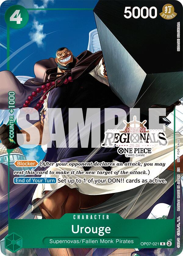 One Piece - Urouge (Offline Regional Participation Pack 2025 Vol.1) - One Piece Promotion Cards (OP - PR) by TCGDON on MYNTED