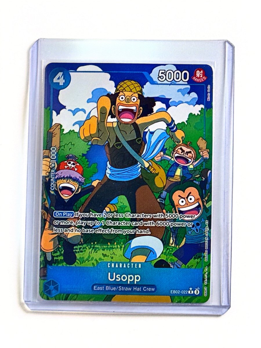 One Piece - Usopp (Alternate Art) - Extra Booster: Anime 25th Collection (EB - 02) by TCGDON on MYNTED