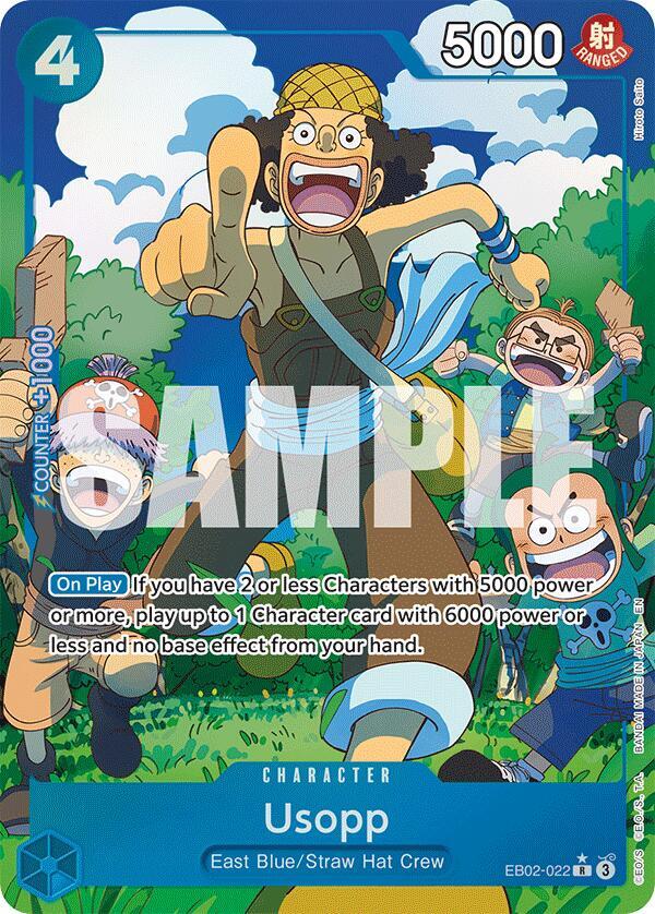 One Piece - Usopp (Alternate Art) - Extra Booster: Anime 25th Collection (EB - 02) by TCGDON on MYNTED