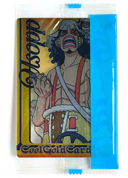 One Piece - Usopp - Cool Gold Card - 2011 - Morinaga Wafer Card (Sealed) by TCGDON on MYNTED