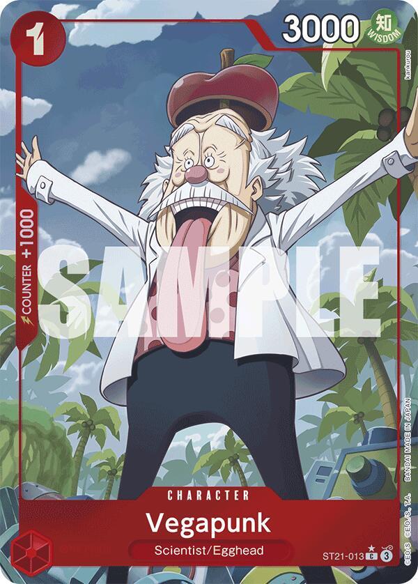 One Piece - Vegapunk (Parallel) - Starter Deck EX: Gear 5 (ST21) by TCGDON on MYNTED